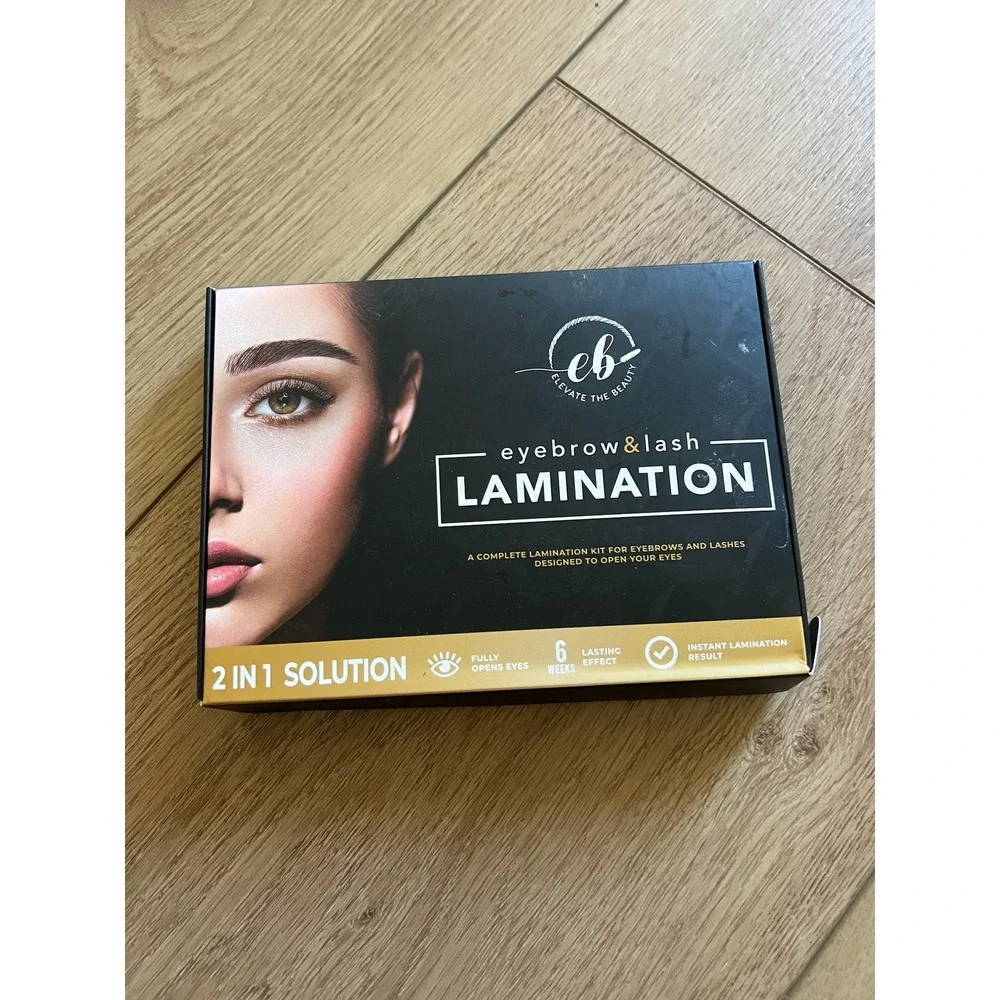 Elevate The Beauty Eyebrow and Lash Lamination Kit 2‎ in 1 Solution